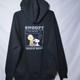 Hoodie Xl Snoopy Charlie Brown Comic Peanuts Fleece Back