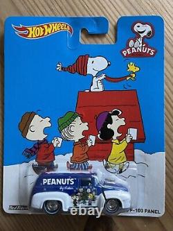 Hot Wheels Premium Pop Culture Peanuts Charlie Brown Snoopy Convoy Custom HTF