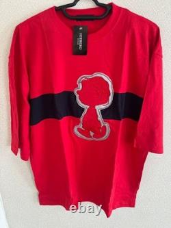 ICEBERG Snoopy & Charlie Brown T-Shirt & Shorts Set Embroidered Logo New
