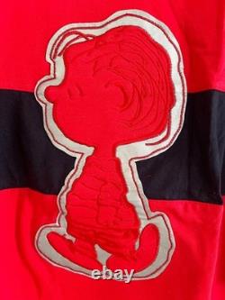 ICEBERG Snoopy & Charlie Brown T-Shirt & Shorts Set Embroidered Logo New