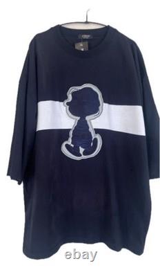 ICEBERG Snoopy & Charlie Brown T-Shirt Shorts Set Embroidered Logo New Tags