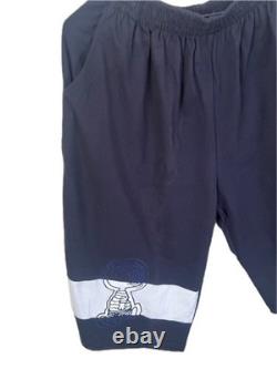 ICEBERG Snoopy & Charlie Brown T-Shirt Shorts Set Embroidered Logo New Tags