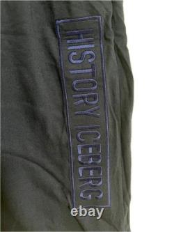 ICEBERG Snoopy & Charlie Brown T-Shirt Shorts Set Embroidered Logo New Tags