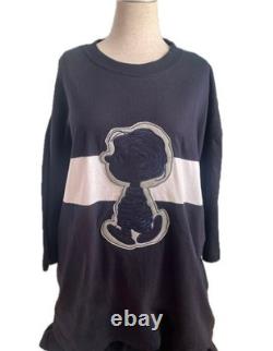 ICEBERG Snoopy & Charlie Brown T-Shirt Shorts Set Embroidered Logo New Tags