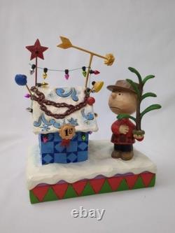 Jim Shore Peanuts Charlie Brown Christmas Holiday 4057673 Ornament Snoopy House