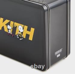 Kith x Peanuts Snoopy Charlie Brown Lunch Box Bag Kids New 75th Anniv