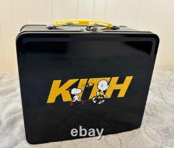 Kith x Peanuts Snoopy Charlie Brown Lunch Box Bag Kids New 75th Anniv