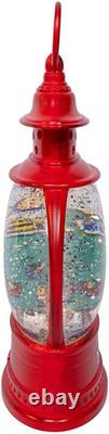 Kurt Adler © Battery Operated USB Light up Snoopy & Charlie Brown Lantern