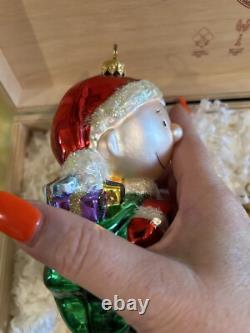 Kurt Adler Polonaise Peanuts 50th Anniv Ltd Ed Ornaments Snoopy Charlie Brown +