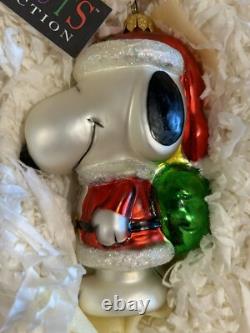 Kurt Adler Polonaise Peanuts 50th Anniv Ltd Ed Ornaments Snoopy Charlie Brown +