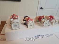 LENOX PEANUTS CHRISTMAS CAROLING Sally Snoopy Charlie Brown Lucy Linus withBox