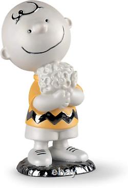 LLADRÓ Charlie Brown Figurine. Porcelain Charlie Brown (Snoopy) Figure