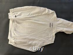 Lacoste x Peanuts Hoodie M White Snoopy Charlie Brown Lucy Unisex Rare