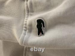 Lacoste x Peanuts Hoodie M White Snoopy Charlie Brown Lucy Unisex Rare