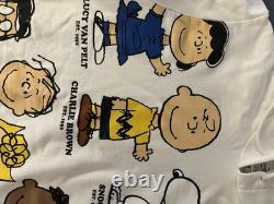 Lacoste x Peanuts Hoodie M White Snoopy Charlie Brown Lucy Unisex Rare
