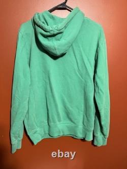 Lacoste x Peanuts Hoodie Sweatshirt M RARE Green Snoopy Charlie Brown Unisex