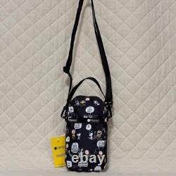 LeSportsac × PEANUTS Mini Phone Crossbody Bag Snoopy Charlie Brown New