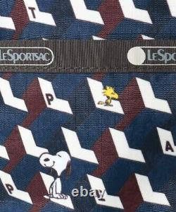 LeSportsac xPeanuts MINI PHONE CROSSBODY Geometric Mini Bag Snoopy Charlie Brown