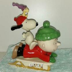 Lennox Ceramic Snoopy Charlie Brown Woodstock