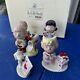 Lenox A Peanuts Valentine's Day Figurines Party Charlie Brown Snoopy Lucy 5 Pc