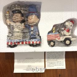 Lenox It's Independence Day Charlie Brown Patriotic Parade Snoopy in BOX COA