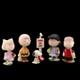 Lenox Peanuts 6 Pc Set Back To School Figures Charlie Brown Snoopy Lucy Nib/coa