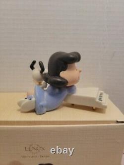 Lenox Peanuts Charlie Brown, Play It Again Schroeder # 813199 Snoopy Box