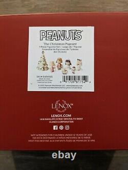 Lenox Peanuts Christmas Pageant Nativity Snoopy Charlie Brown 2021 NEW FAST SHIP