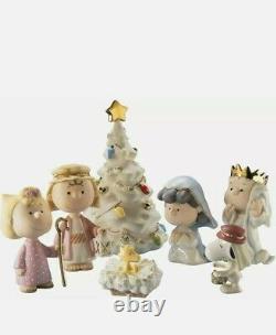 Lenox Peanuts Christmas Pageant Nativity Snoopy Charlie Brown 2021 NEW FAST SHIP