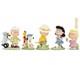 Lenox Peanuts Golf Team Figurine Set/5 Charlie Brown Snoopy Lucy Linus Sally New