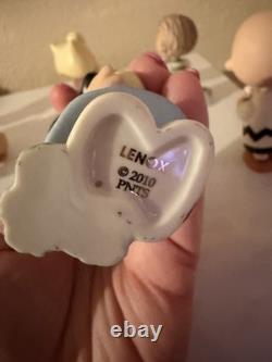 Lenox Peanuts It's The Easter Beagle Charlie Brown Set Of 5