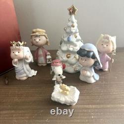 Lenox Peanuts Nativity Christmas Pageant Set Snoopy Charlie Brown Linus NEW 2021