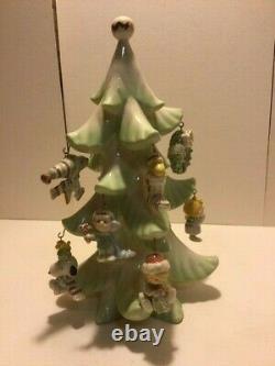 Lenox Peanuts Snoopy & Friends Christmas Tree Charlie Brown Ornaments MINT