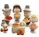 Lenox Peanuts Thanksgiving 6 Pc Figurine Set Pilgrim Charlie Brown Lucy Snoopy