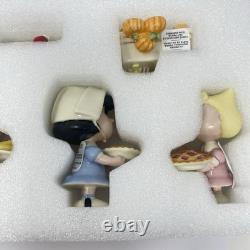 Lenox Peanuts Thanksgiving Figurine Set of 5 Charlie Brown Snoopy Sally Lucy NEW