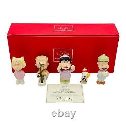 Lenox Peanuts That's What Christmas is All About Charlie Brown Snoopy 5pc NEW