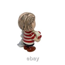Lenox Peanuts Valentine's Day Figurine Set of 5 Charlie Brown Snoopy Sally Lucy