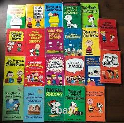 Lot 47 CHARLIE BROWN Snoopy Books Charles M. Schulz Paperbacks