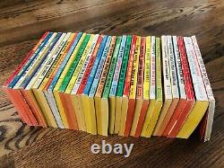 Lot of 32 Vintage Charles Schulz Peanuts Charlie Brown Snoopy Books by Fawcett