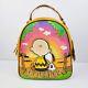 Loungefly Peanuts Charlie Brown And Snoopy Sunset Mini Backpack