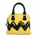 Loungefly Peanuts Snoopy Charlie Brown Handbag Yellow New