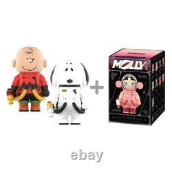 MEGA SPACE MOLLY 100% Charlie Brown & Snoopy