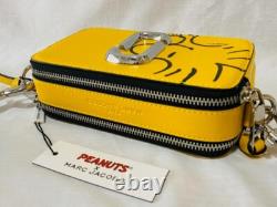 Marc Jacobs Peanuts Snoopy Collab Shoulder Crossbody Bag Tag Genuine Yellow