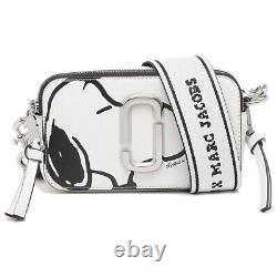 Marc Jacobs Peanuts Snoopy Collaboration Lucy Crossbody Camera Bag White SNOOPY