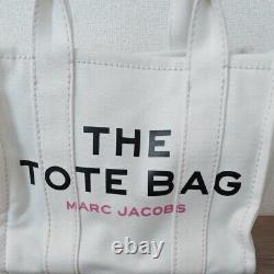 Marc Jacobs x PEANUTS Mini Tote Bag Shoulder Bag Snoopy Charlie Brown White