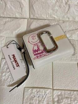 Marc Jacobs x Peanuts Collaboration folding wallet Snoopy Charlie Brown