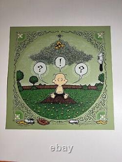 Marq Spusta Peanuts Holiday 5 Print VARIANT SET Charlie Brown Snoopy Art Poster