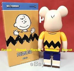 Medicom Be@rbrick 2017 The Peanuts Comic Snoopy 400% Charlie Brown Bearbrick 1pc