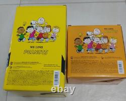 Medicom Toy Charlie brown Snoopy & Woodstock Set VCD Vinyl Collectible Doll