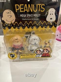Mega Space Molly Charlie Brown & Snoopy Sealed, NEW